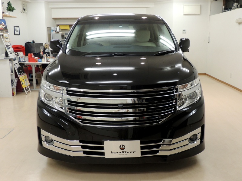 日産 エルグランド ライダー3500 白本革 ワンオーナー ニスモS